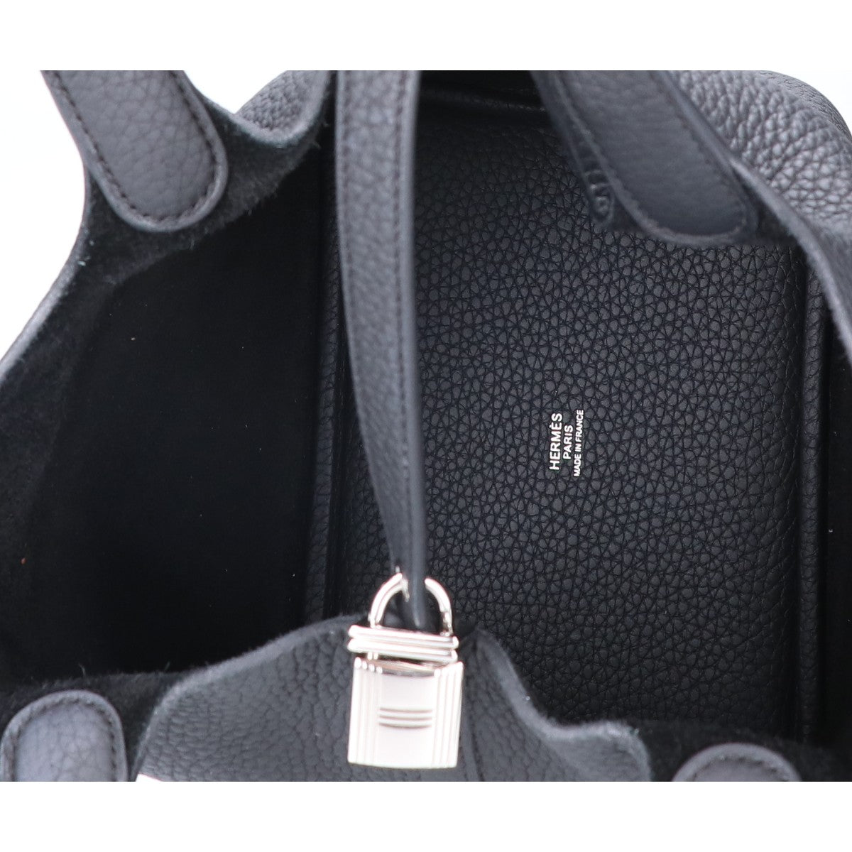 HERMES エルメス 美品 K刻印 トゴ ピコタンロックPM(18) ハンドバッグ