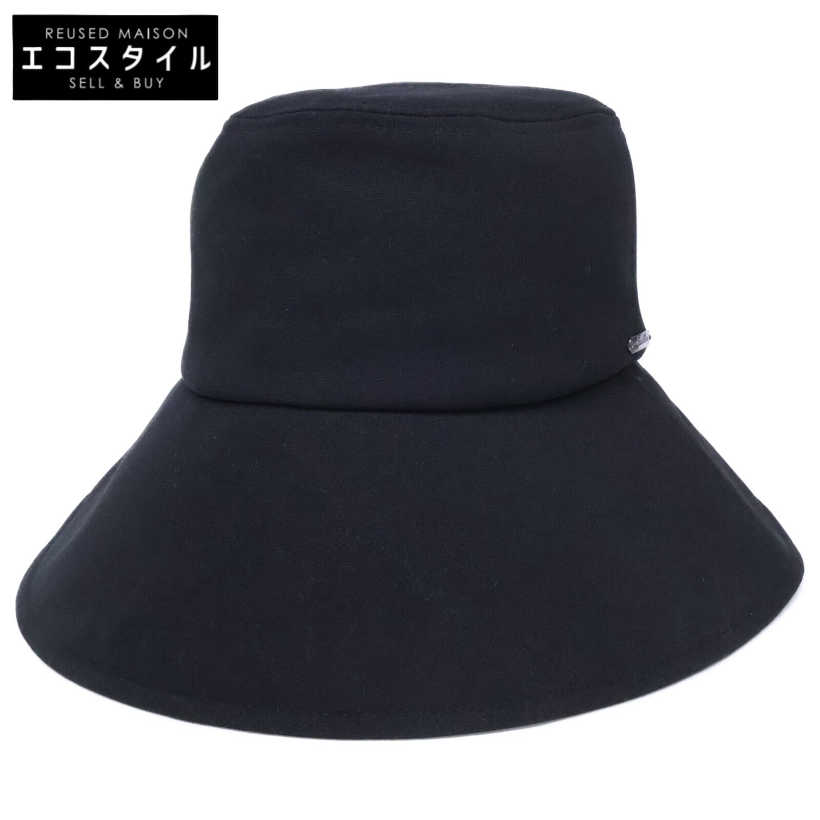 m,i,d, navy エムアイディーネイビー x Rose Blanc ロサブラン 【新品未使用】G045-301 100%遮光 バケットハット 帽子