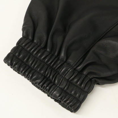 BALENCIAGA バレンシアガ 【美品/国内正規】697771 3B SPORTS ICON TRACKSUIT ラムレザー ジャケット ジャケット