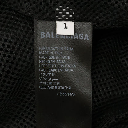 BALENCIAGA バレンシアガ 【美品/国内正規】697771 3B SPORTS ICON TRACKSUIT ラムレザー ジャケット ジャケット