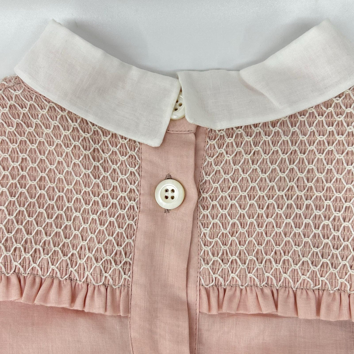 MIUMIU pink 10 MK896R 1AU5 collared sleeveless blouse top