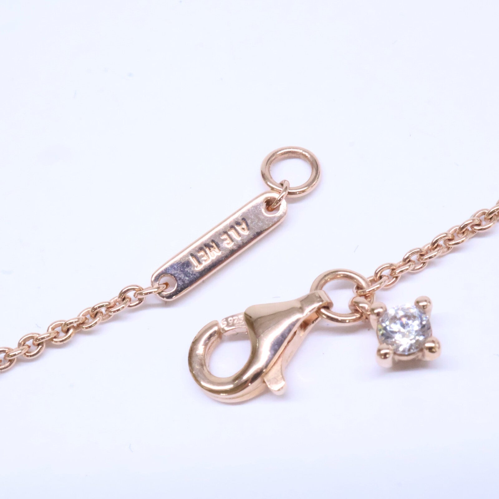 PANDORA パンドラ 【美品】ALE MET刻印 スパークリング ハーバリウム クラスター ドロップ コリエ ピアス・ ネックレス