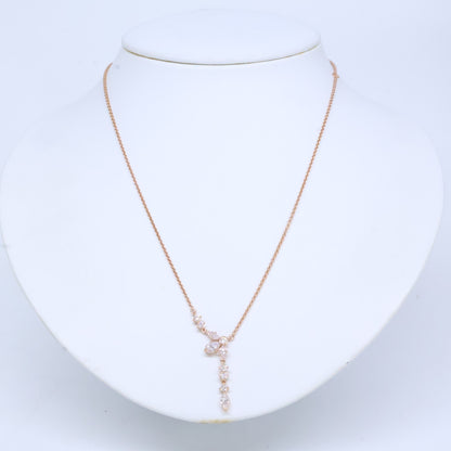 PANDORA パンドラ 【美品】ALE MET刻印 スパークリング ハーバリウム クラスター ドロップ コリエ ピアス・ ネックレス