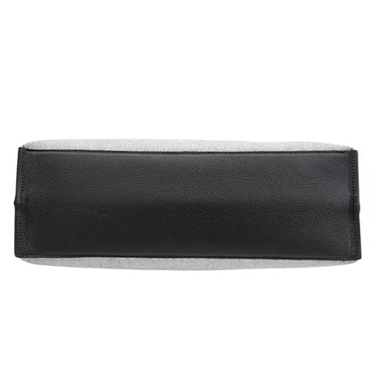 FEEL AND TASTE フィールアンドテイスト 美品 TRAVA キャンバス トート バッグ レディース ブラック トートバッグ