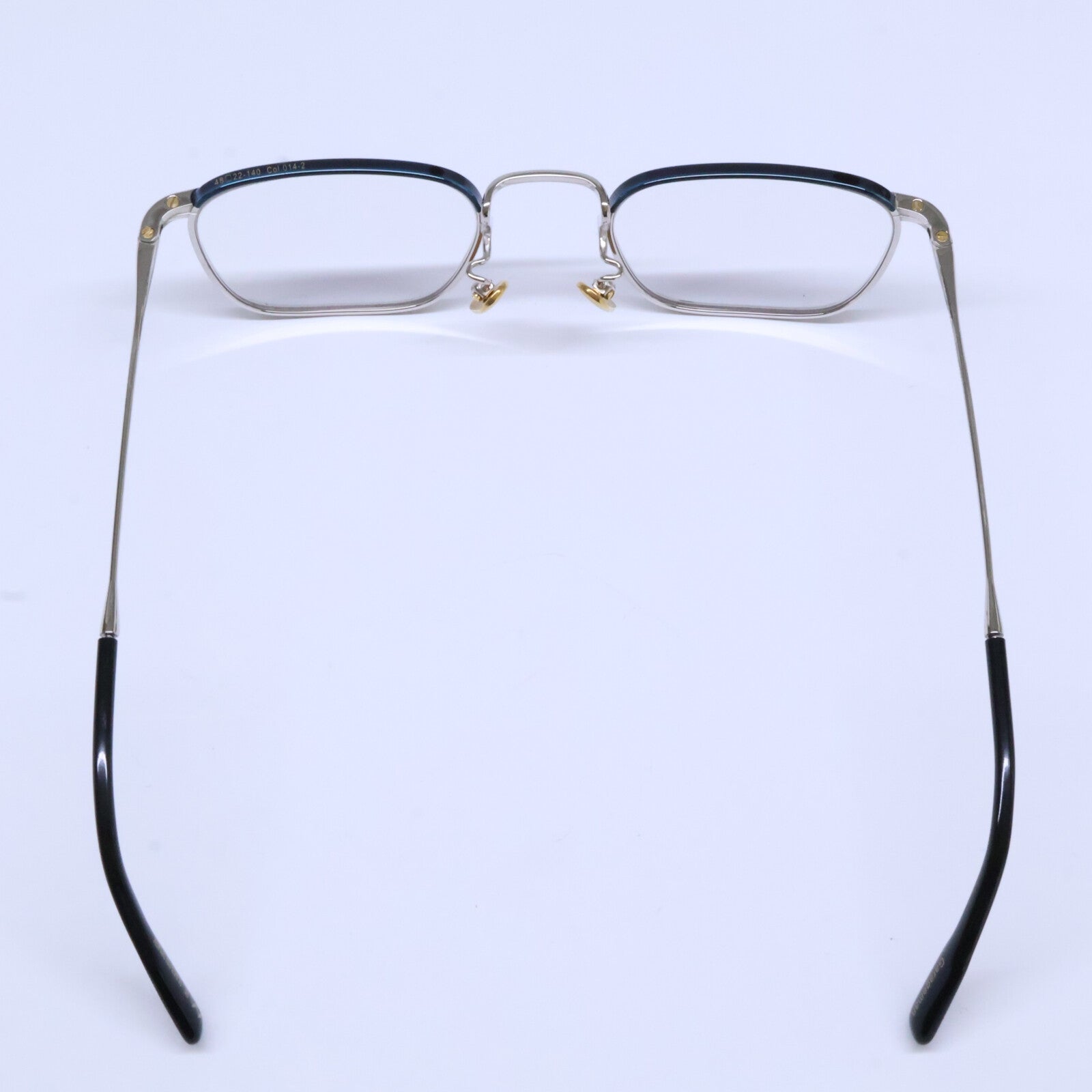 OG×OLIVER GOLDSMITH オージー・バイ・オリバー・ゴールドスミス Garageman Col.014-2 ガレージマン 度入りレンズ スクエアシェイプ アイウェア 眼鏡
