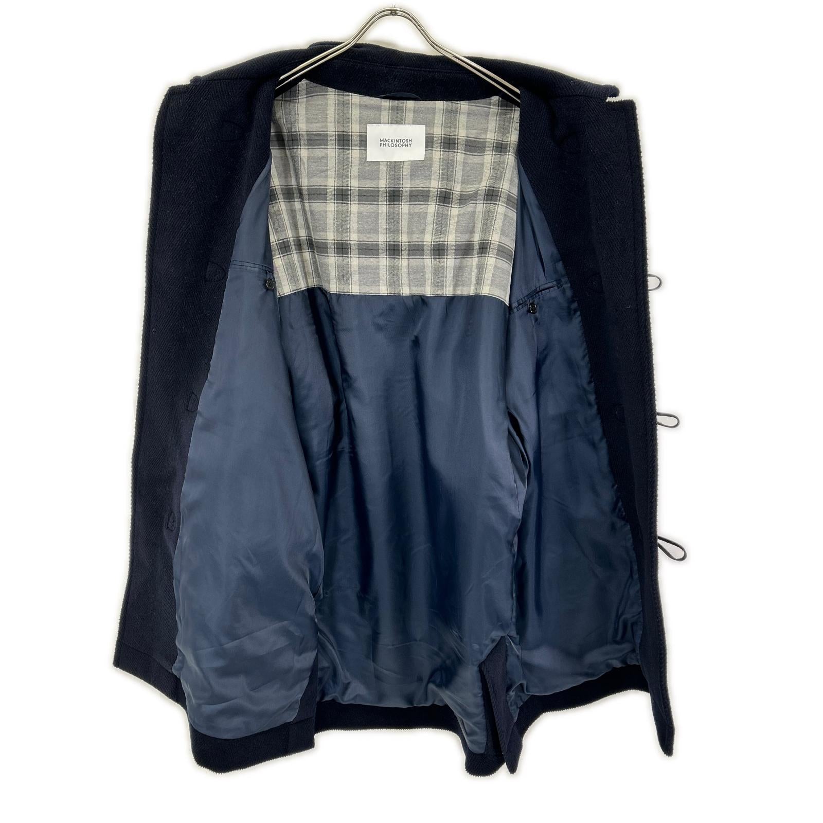 MACKINTOSH PHILOSOPHY マッキントッシュフィロソフィー 24年 H1C82-430-29 ネイビー カットパイル BEEFORD ダッフルコート コート