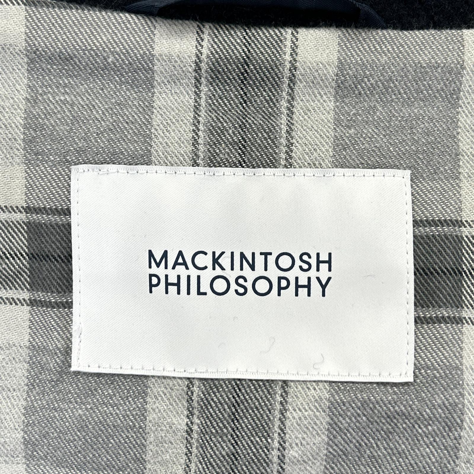 MACKINTOSH PHILOSOPHY マッキントッシュフィロソフィー 24年 H1C82-430-29 ネイビー カットパイル BEEFORD ダッフルコート コート