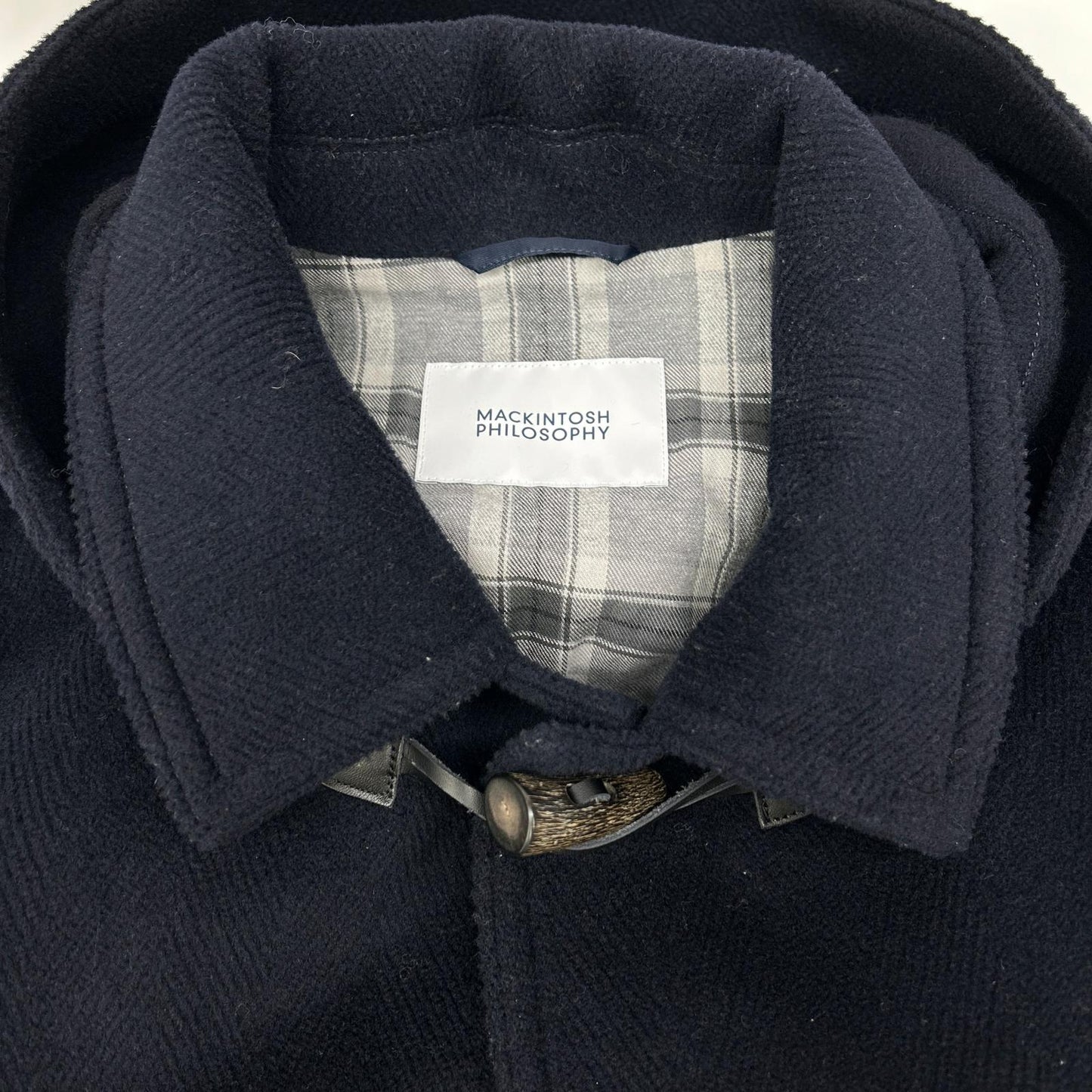 MACKINTOSH PHILOSOPHY マッキントッシュフィロソフィー 24年 H1C82-430-29 ネイビー カットパイル BEEFORD ダッフルコート コート