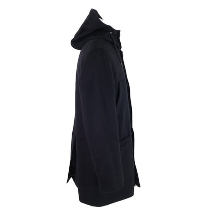 HERNO ヘルノ 【新品同様/国内正規】PA000107U ウォーターレペレントカシミアフランネルソリッドパデッドフーディー コート