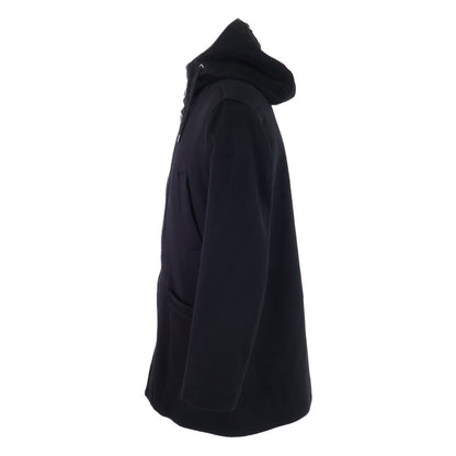 HERNO ヘルノ 【新品同様/国内正規】PA000107U ウォーターレペレントカシミアフランネルソリッドパデッドフーディー コート