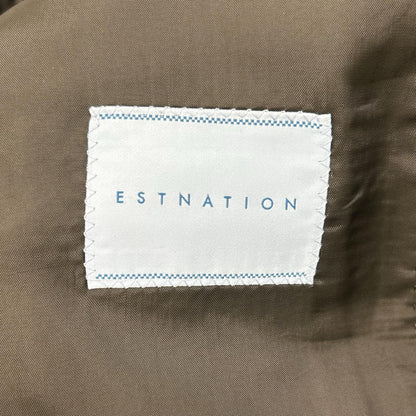ESTNATION エストネーション ネイビー ウール 3B スーツ スーツ セットアップ
