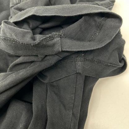 AMI PARIS アミパリス BFUTS001.724 ブラック Ami De Coeur ハートロゴ刺繍クルーネック 半袖Tシャツ トップス