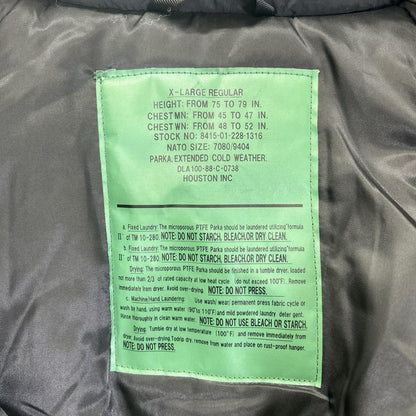 HOUSTON ヒューストン ブラック 50323 米軍 Gen III Level 7 ジャケット ジャケット