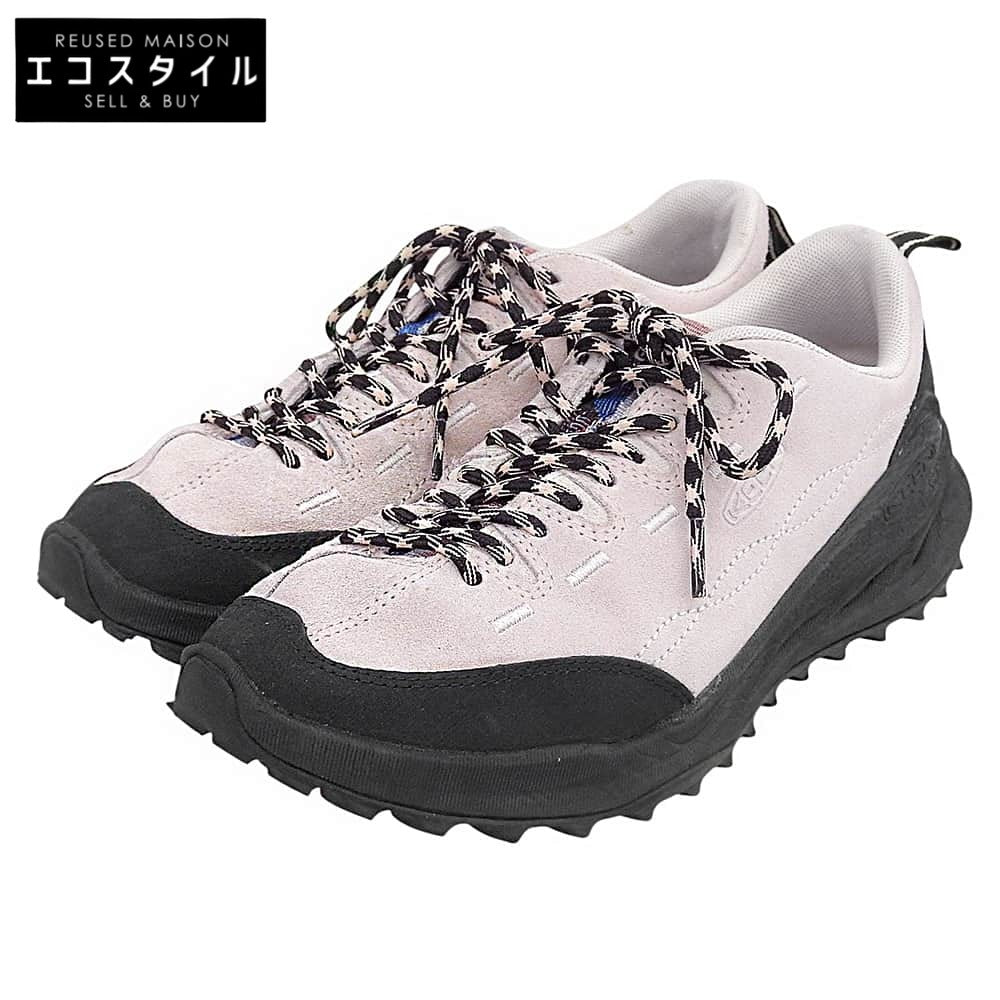 KEEN キーン ウィメンズ ジャスパー ザイオニック アウトドアアーカイブス スニーカー シューズ レディース ピンク 25.5cm 1031130 シューズ
