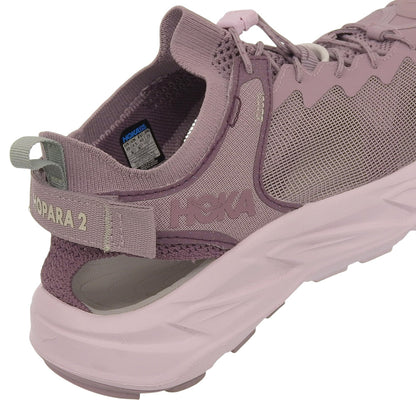 HOKAONEONE ホカオネオネ 美品 W HOPARA 水陸両用 マウンテンサンダル シューズ レディース ライトパープル 25cm シューズ