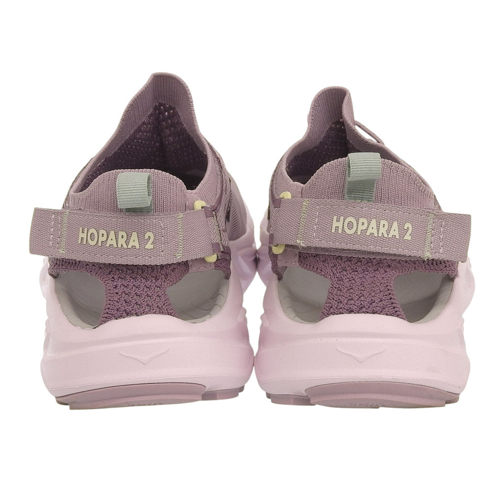 HOKAONEONE ホカオネオネ 美品 W HOPARA 水陸両用 マウンテンサンダル シューズ レディース ライトパープル 25cm シューズ