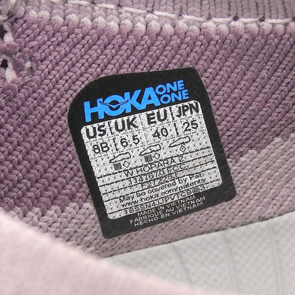 HOKAONEONE ホカオネオネ 美品 W HOPARA 水陸両用 マウンテンサンダル シューズ レディース ライトパープル 25cm シューズ