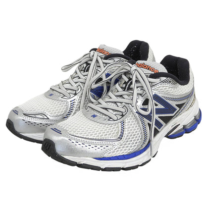 NEW BALANCE ニューバランス パフォーマンス ランニング シューズ スニーカー レディース ホワイト×ブルー 25cm ML860XB シューズ