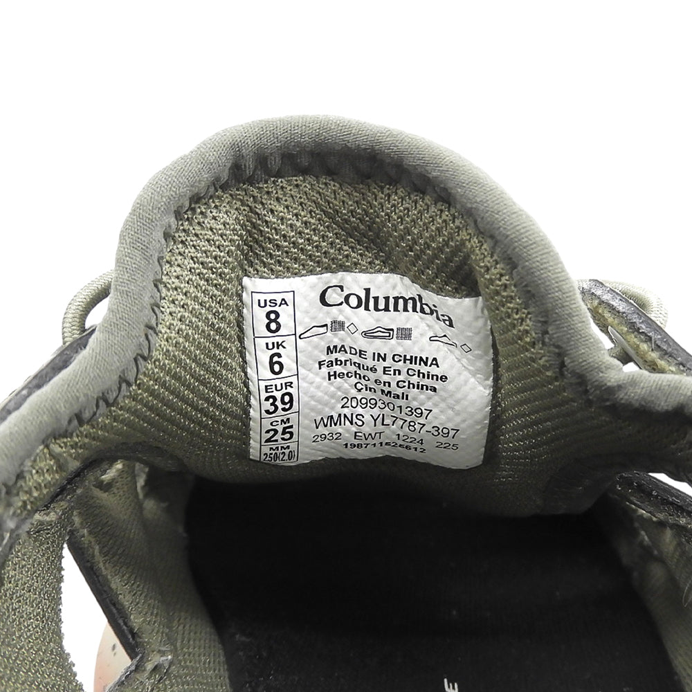 columbia コロンビア 美品 THRIVE REVIVE SHANDAL サンダル シューズ レディース カーキ 25cm 26SS YL7787-397 シューズ