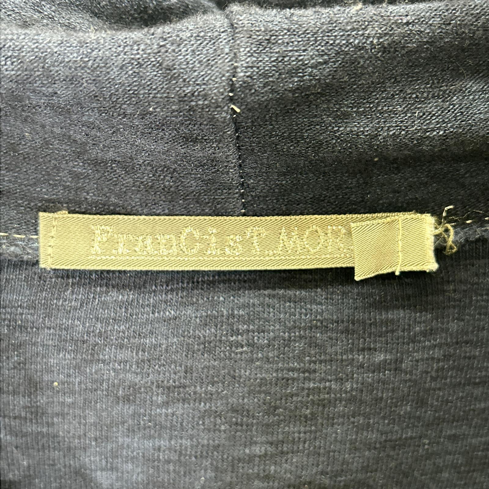 FranCisT_MOR.K.S. フランシストモークス MC1979 ネイビー コットン スターワッペン プルオーバーパーカー トップス