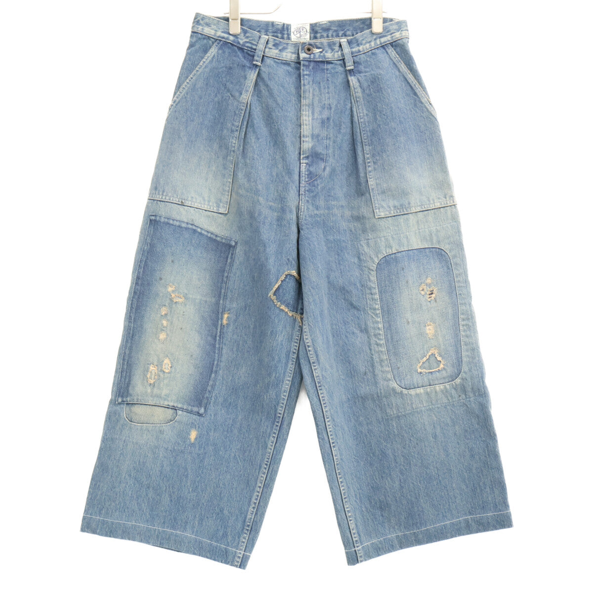 KAPITAL キャピタル 【美品】K2504LP182 14ozデニム ファティーグバギーパンツ ボトムス
