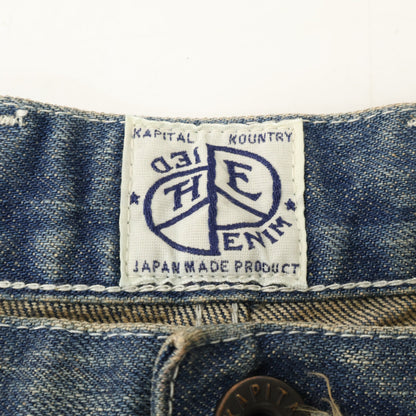 KAPITAL キャピタル 【美品】K2504LP182 14ozデニム ファティーグバギーパンツ ボトムス