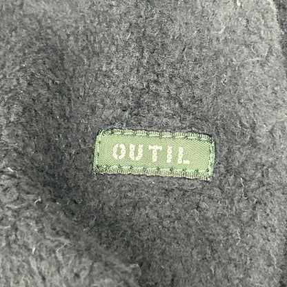 OUTIL ウティ Navy MAILLE LEE Fleece Sweatshirt Sweatshirt Tops