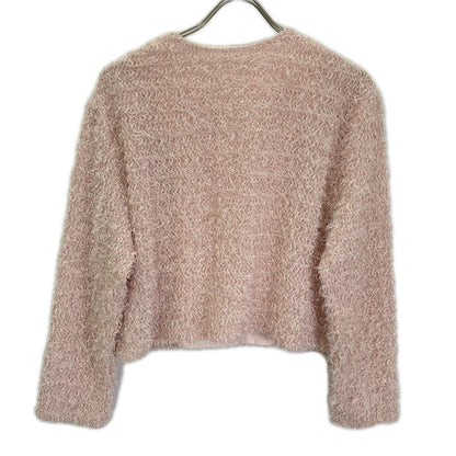 La boutique BonBon ラブティックボンボン LBZ1061106A0003 ピンク フェザーカットソージャケットカーデ ジャケット