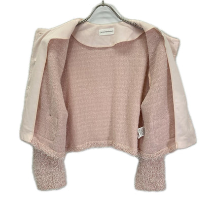 La boutique BonBon ラブティックボンボン LBZ1061106A0003 ピンク フェザーカットソージャケットカーデ ジャケット