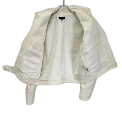 Theory セオリー 01-3404102-150-702 アイボリー Textured GAB BXY Military JKT ジャケット