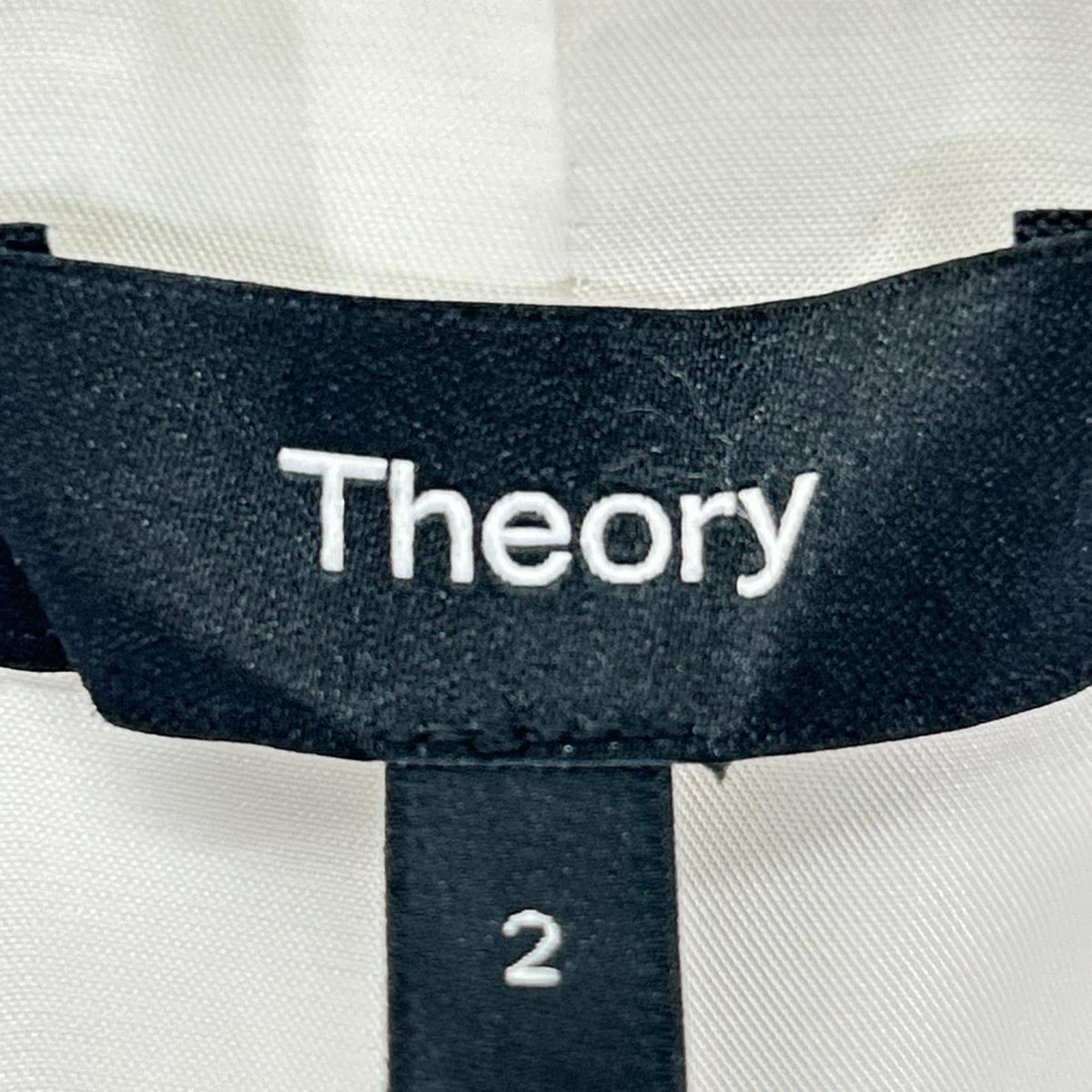 Theory セオリー 01-3404102-150-702 アイボリー Textured GAB BXY Military JKT ジャケット
