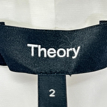 Theory セオリー 01-3404102-150-702 アイボリー Textured GAB BXY Military JKT ジャケット