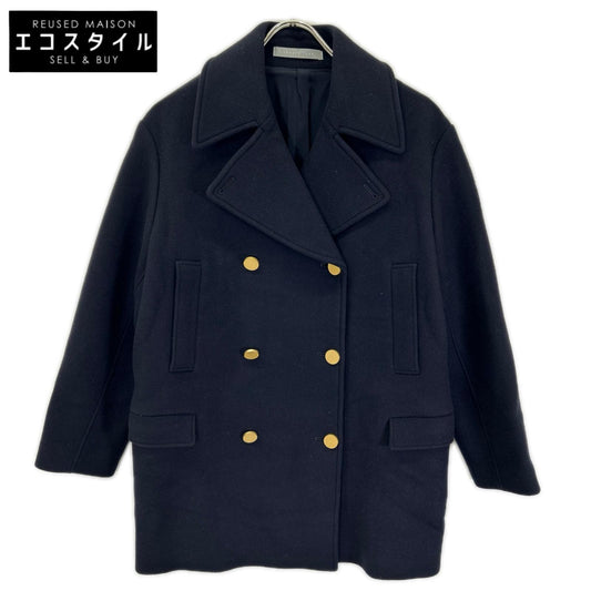 theory luxe セオリーリュクス 03-2309615-895-038 ネイビー 金ボタンPコート コート
