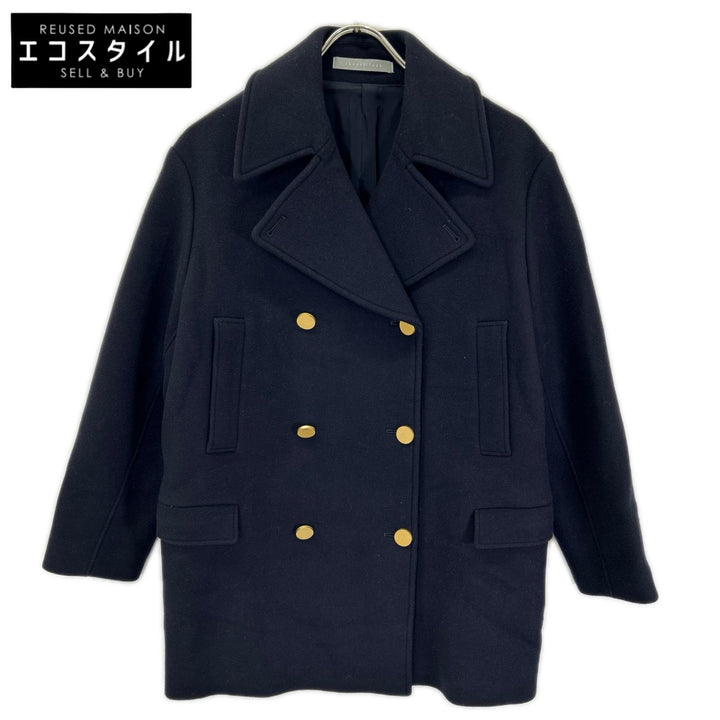 theory luxe セオリーリュクス 03-2309615-895-038 ネイビー 金ボタンPコート コート