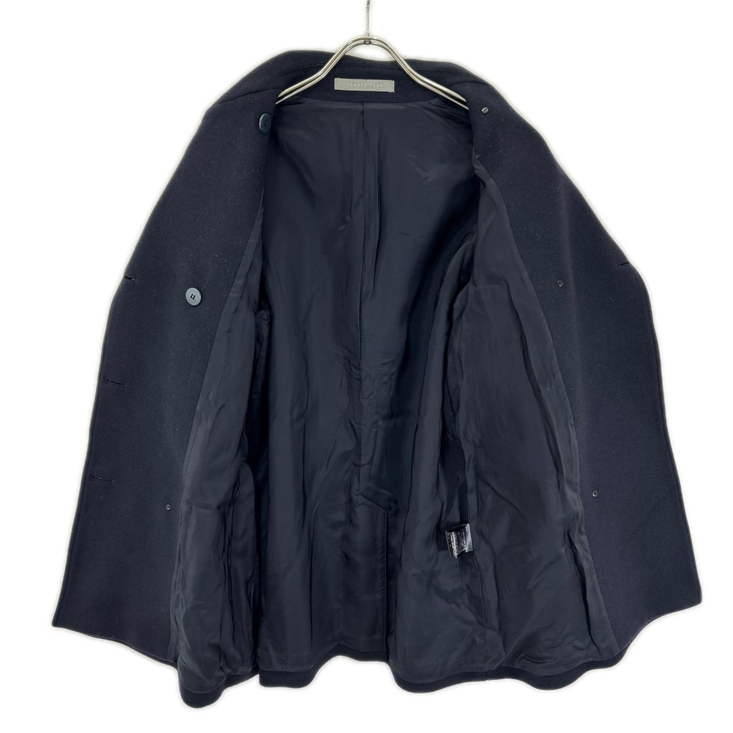 theory luxe セオリーリュクス 03-2309615-895-038 ネイビー 金ボタンPコート コート