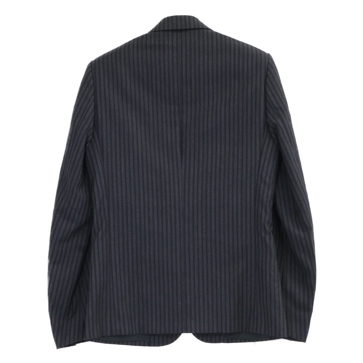 Dior HOMME ディオールオム 5HH1021831 チャコールグレー エディ期 05AW ストライプ シングル釦 ジャケット ジャケット