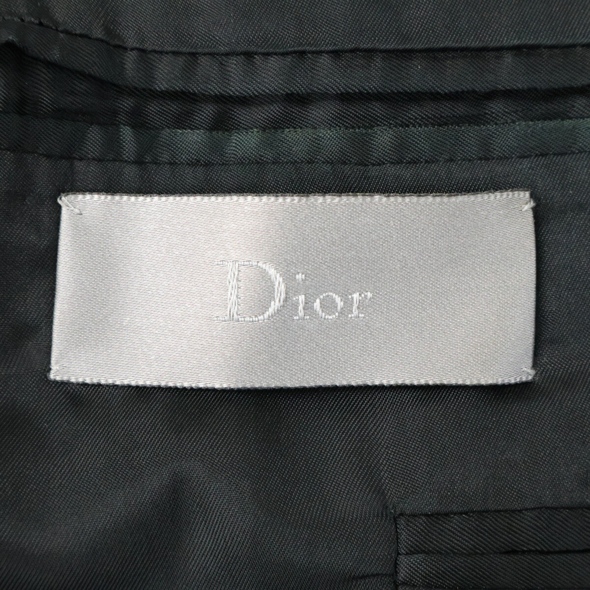 Dior HOMME ディオールオム 5HH1021831 チャコールグレー エディ期 05AW ストライプ シングル釦 ジャケット ジャケット