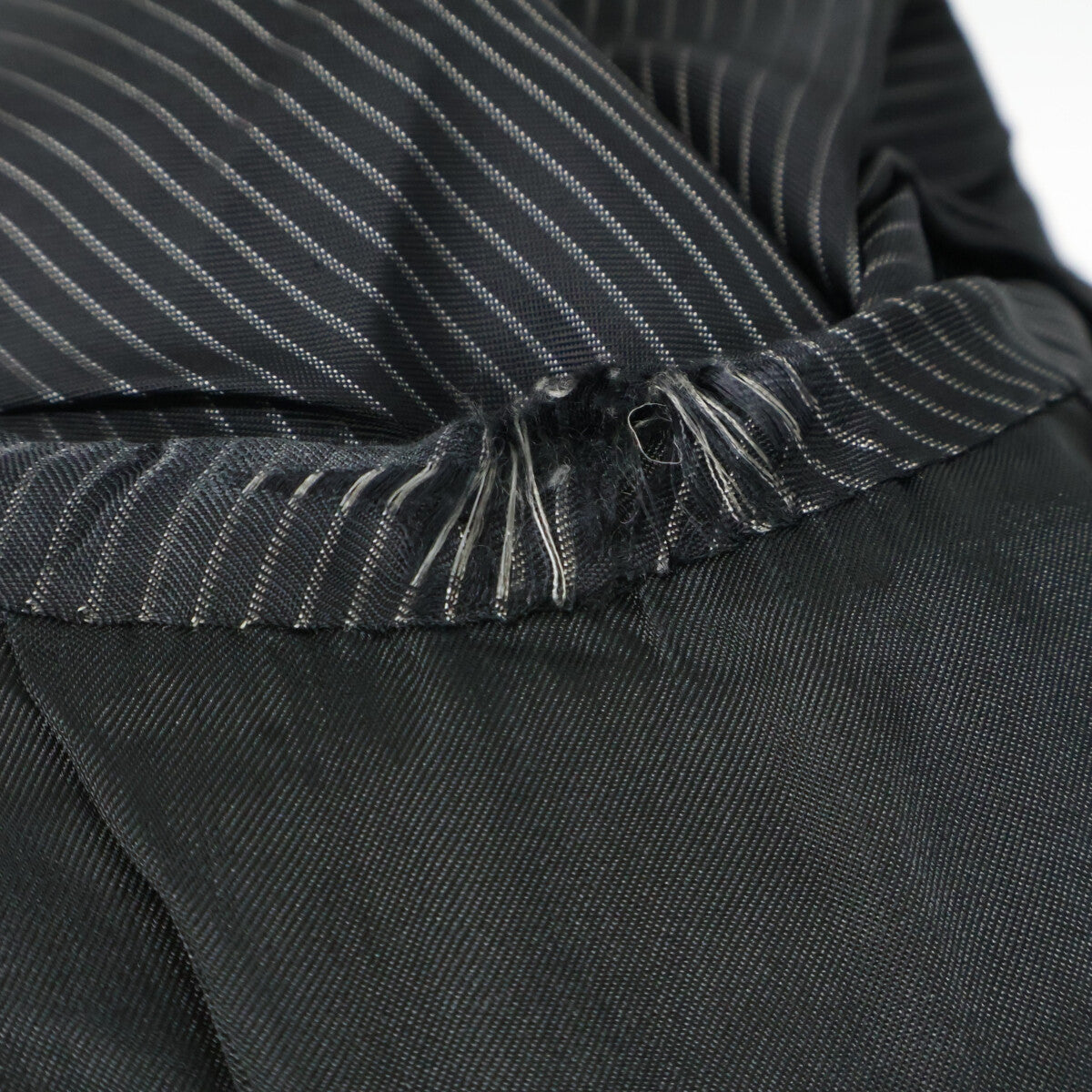 Dior HOMME ディオールオム 5HH1021831 チャコールグレー エディ期 05AW ストライプ シングル釦 ジャケット ジャケット