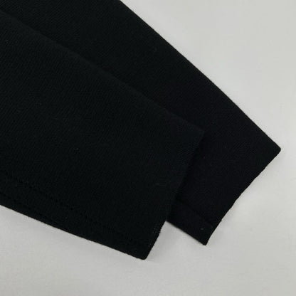 Dior HOMME ディオールオム 363M225AT303 ブラック DCロゴ釦 ウール シルク ニットカーディガン トップス