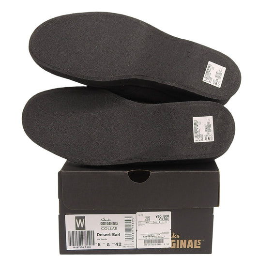 Clarks クラークス SHIPS別注 スエード デザートブーツ メンズ ネイビー 26.5cm 26187136080 シューズ シューズ