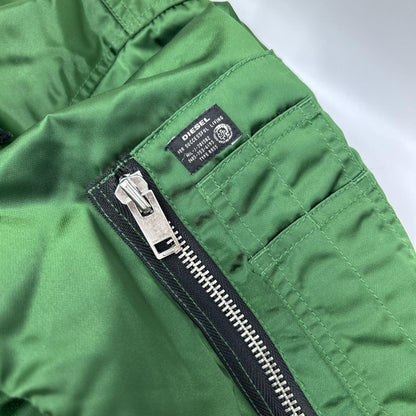 DIESEL ディーゼル 00E8F203 グリーン MA-1 フライト ボンバージャケット ジャケット
