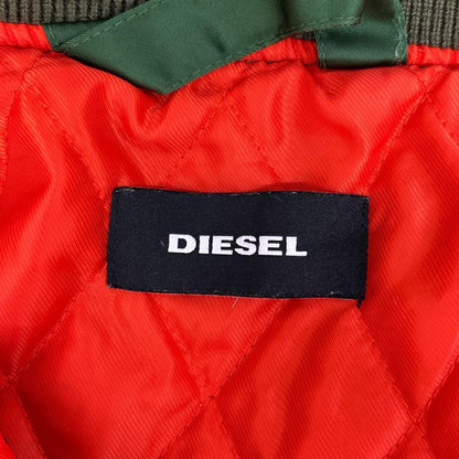 DIESEL ディーゼル 00E8F203 グリーン MA-1 フライト ボンバージャケット ジャケット