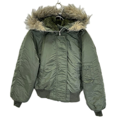 SPIEWAK スピワック 90s 1N2BFW カーキ ATTACHED HOOD N-2B フライトジャケット ジャケット
