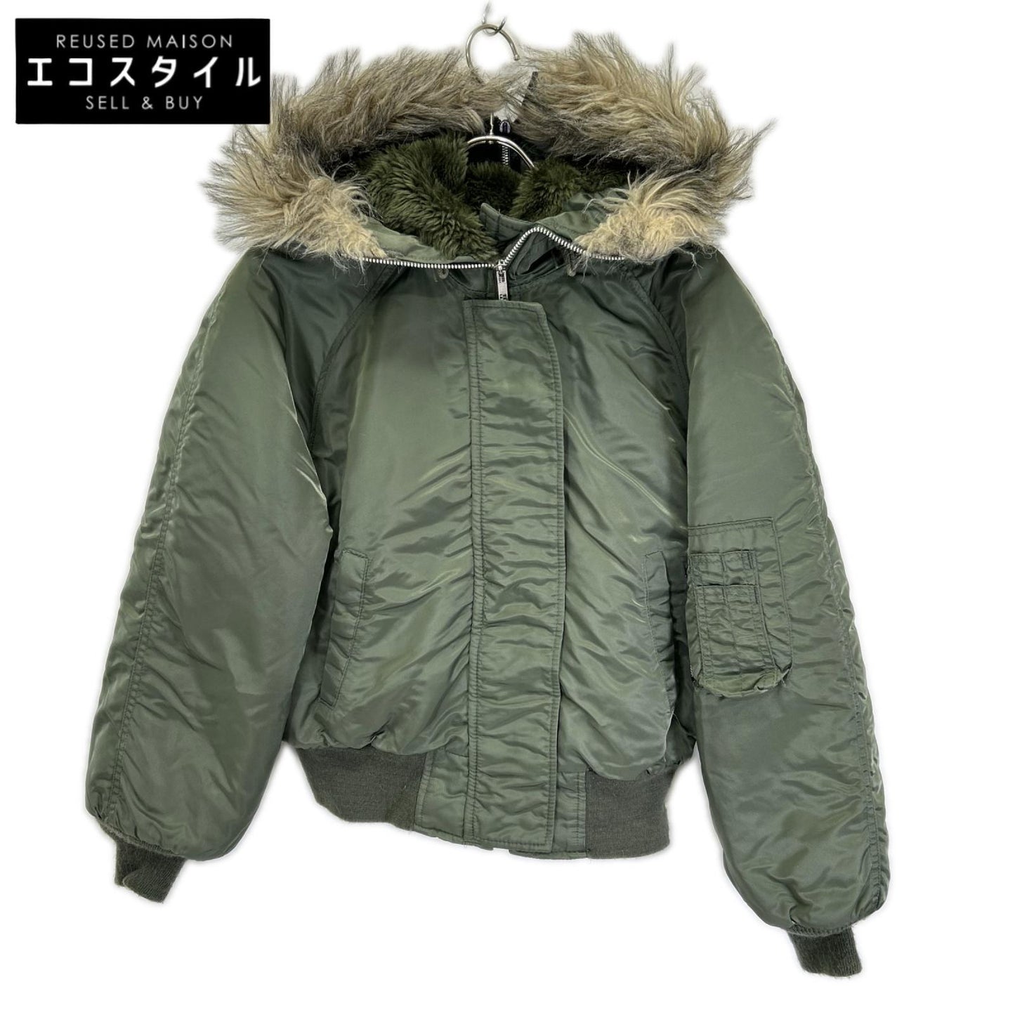 SPIEWAK スピワック 90s 1N2BFW カーキ ATTACHED HOOD N-2B フライトジャケット ジャケット