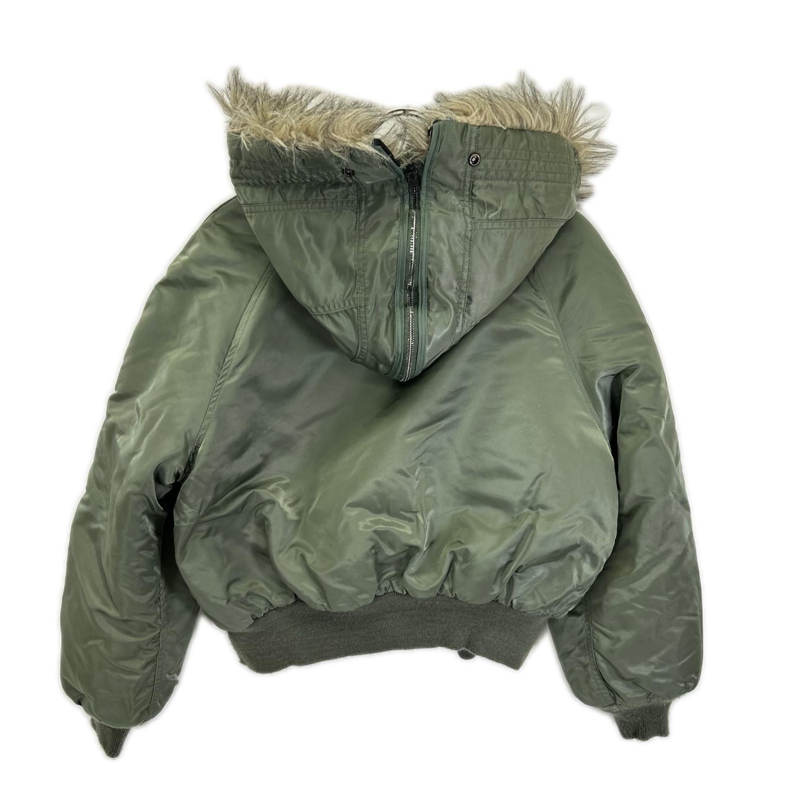 SPIEWAK スピワック 90s 1N2BFW カーキ ATTACHED HOOD N-2B フライトジャケット ジャケット