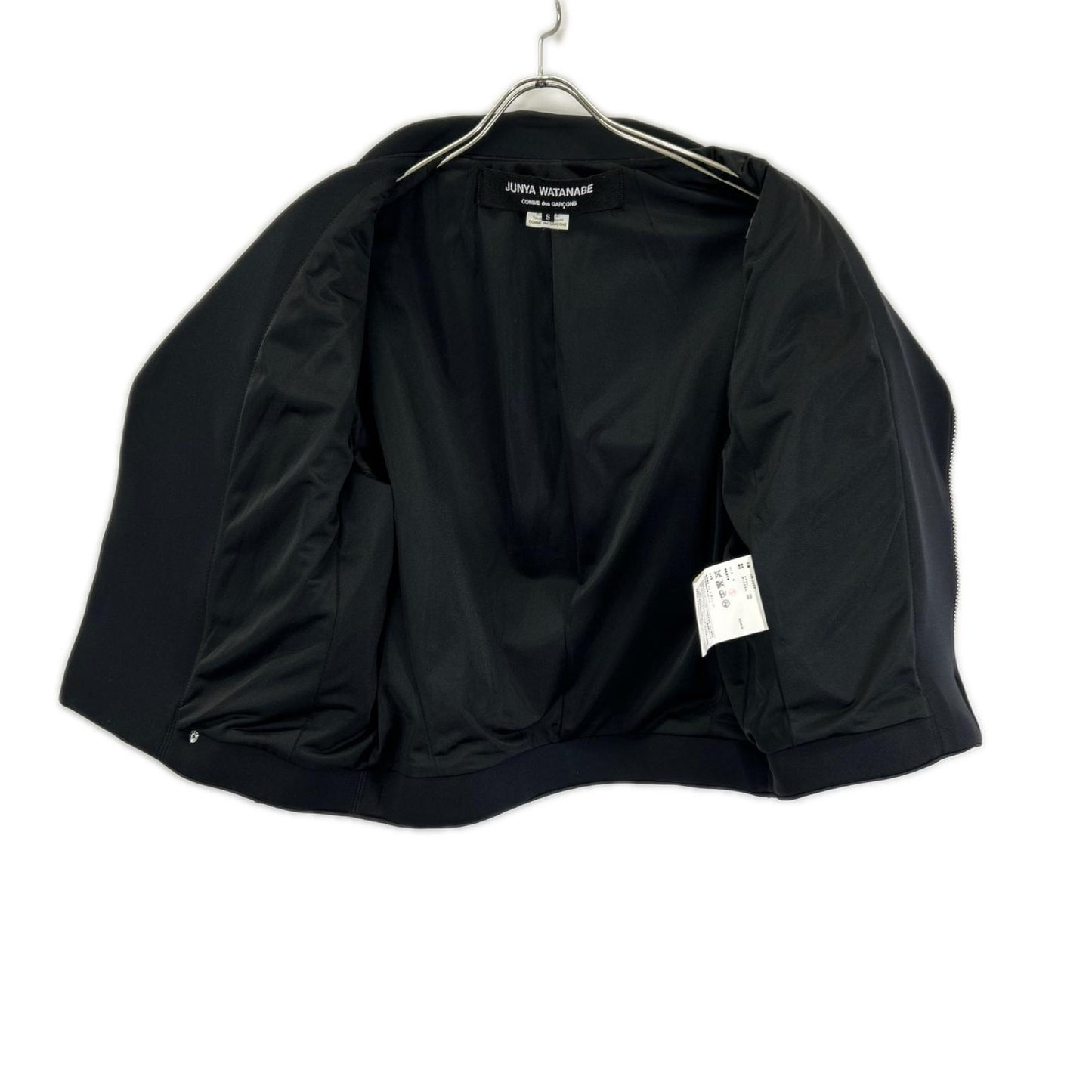 COMMEdesGARCONS JUNYA WATANABE コムデギャルソンジュンヤワタナベ 16AW JR-J006 ブラック ジップアップ ライダースジャケット ジャケット