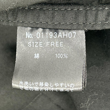 HYSTERIC GLAMOUR ヒステリックグラマー 01193AH07 ブラック LOGO PATCH 長袖オーバーシャツ トップス