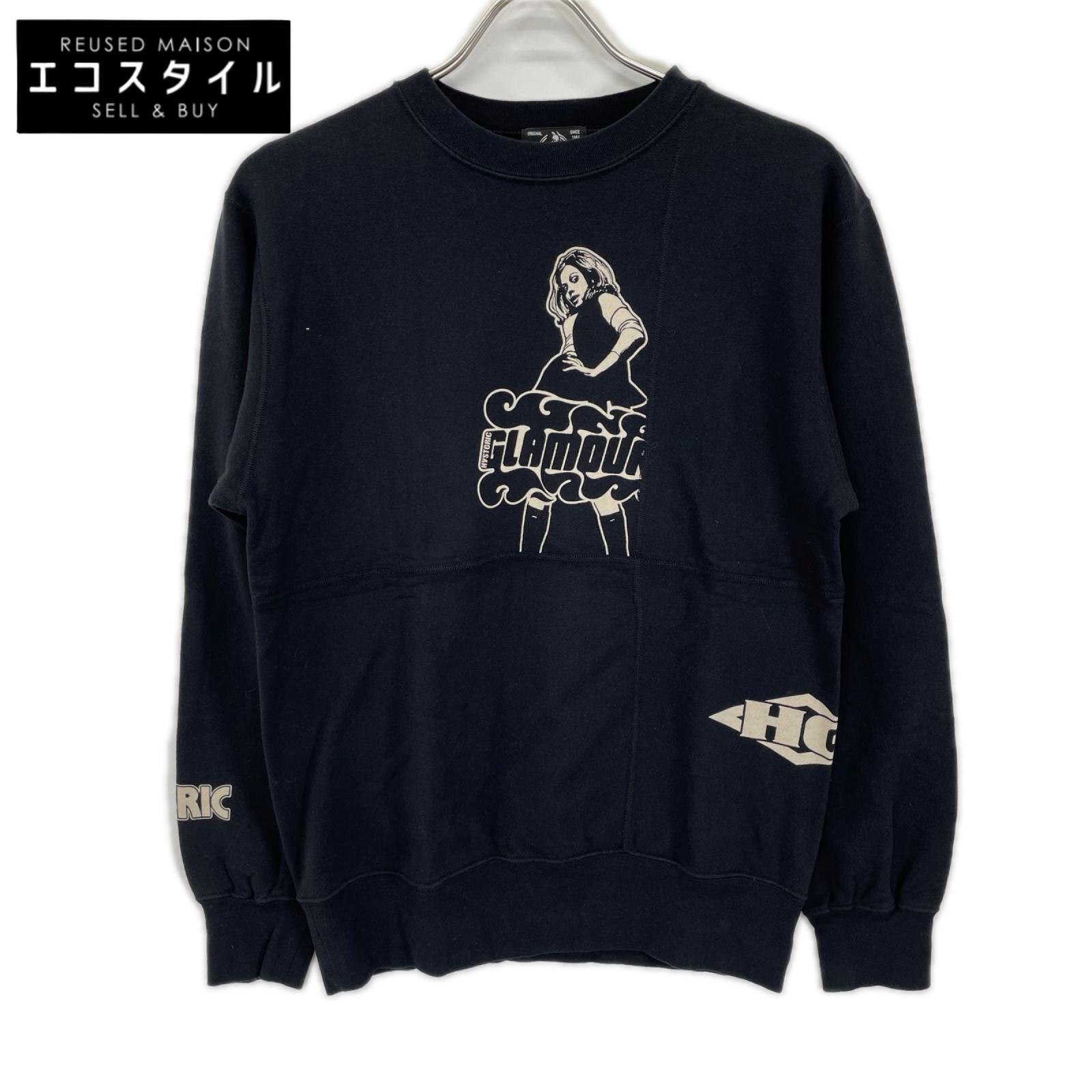 HYSTERIC GLAMOUR ヒステリックグラマー 02193CS01 19AW VIXEN SCRATCH プリント トレーナー トップス