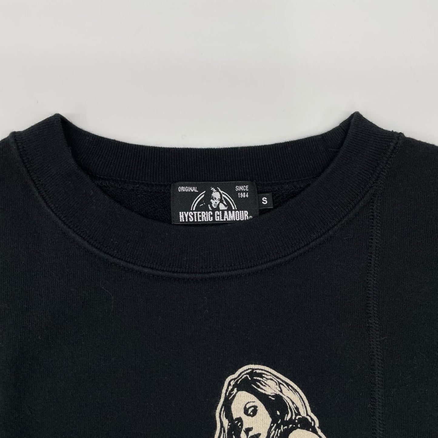 HYSTERIC GLAMOUR ヒステリックグラマー 02193CS01 19AW VIXEN SCRATCH プリント トレーナー トップス