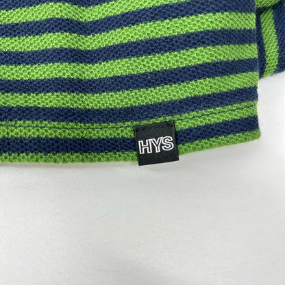 HYSTERIC GLAMOUR ヒステリックグラマー 01251CL06 グリーンネイビー HYSTERIC BABIES ボーダー Tシャツ トップス